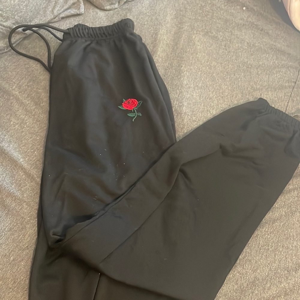 Black joggers size medium worn once